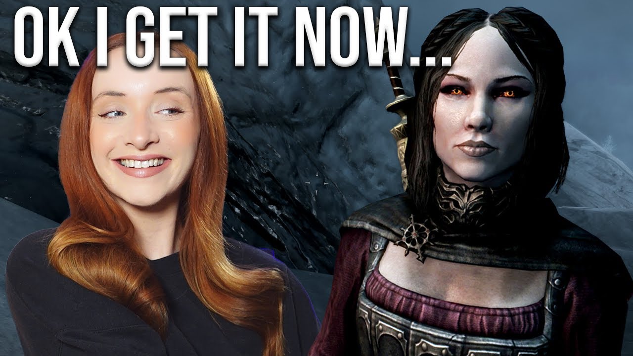 Meeting Serana🖤 | First Time Playing SKYRIM | Blind Playthrough in 2025 [20]