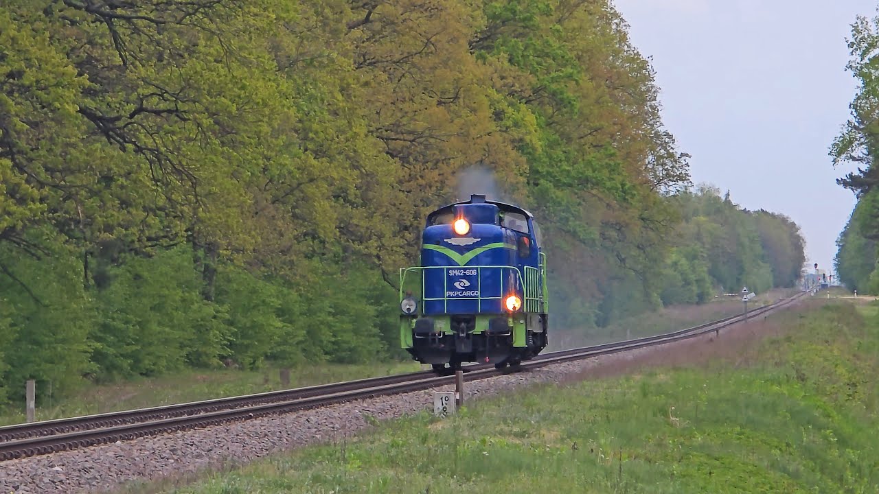 Wizyta klasycznej Stonki 💚💙 SM42-606 PKP CARGO na LK30 + RP1