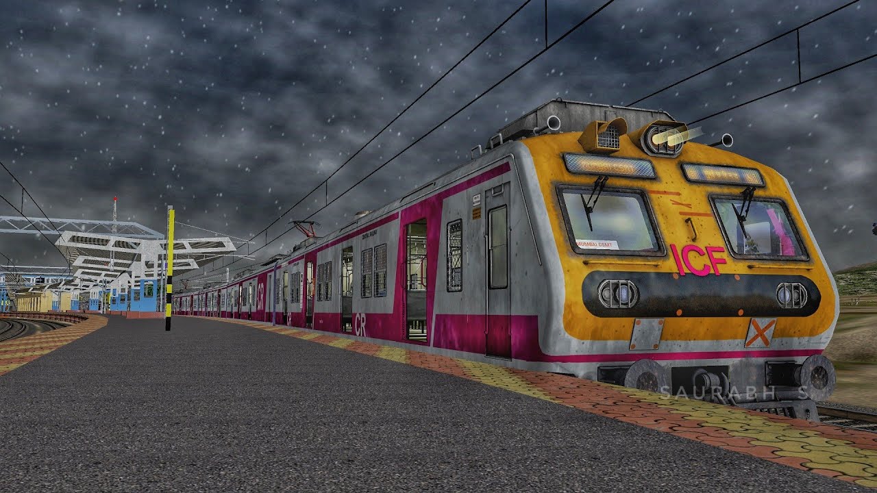 BROAD GAUGE PRODUCTIONS  BOMBARDIER EMU | KASARA SLOW LOCAL | KHANDESH ROUTE | MSTS | OPENRAILS |