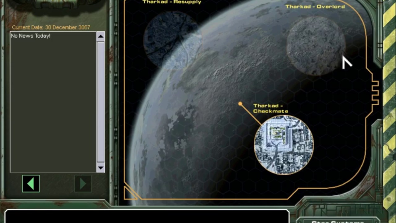 MECHWARRIOR4: MERCENARIES / Tharkad - Checkmate pre-game