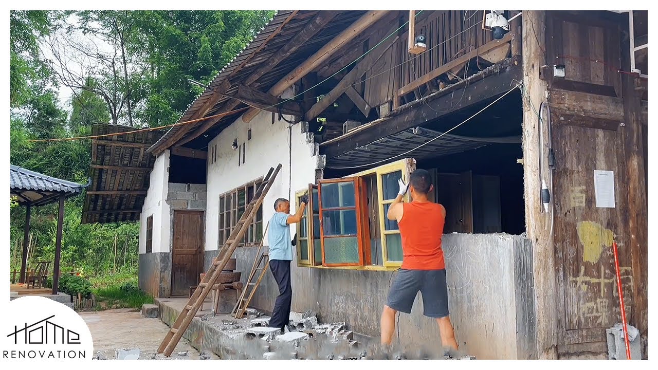 Hijo filial || Regreso a casa para renovar la casa de mis padres de 23 a&ntilde;os || Regalo especial