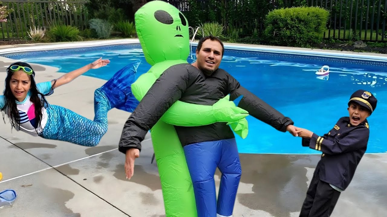 Heidi dan Zidane Bermain Petak Umpet & Heidi Bermimpi Jadi Putri Duyung | Video Seru Anak