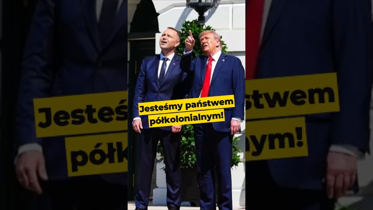 Jesteśmy państwem p&oacute;łkolonialnym! #Trump #USA #Nawrocki #Batyr #wybory2025 #RadaPokoju #polityka
