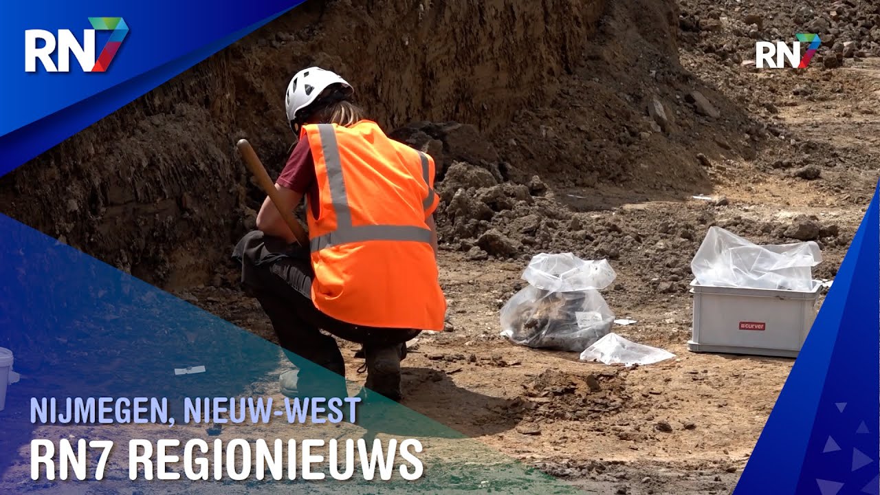 Archeologen ontdekken groot Romeins gebouw in Nijmegen  ||  RN7 REGIONIEUWS