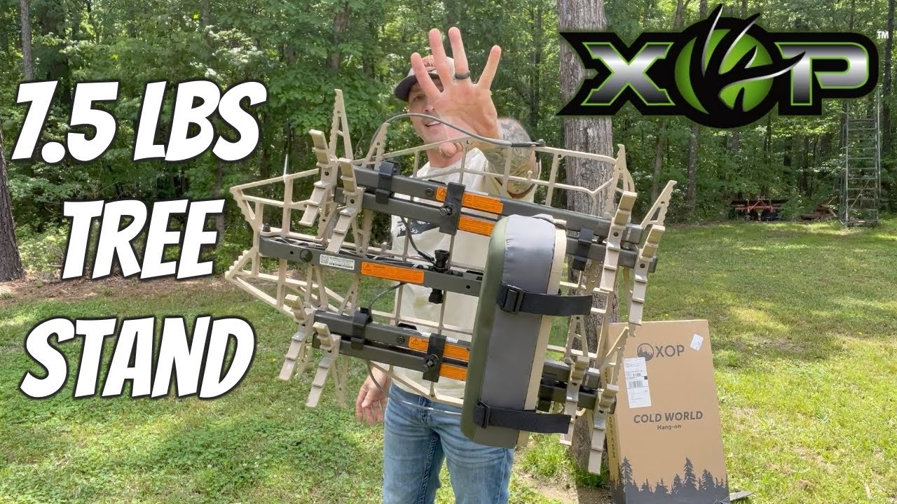 XOP Cold World Tree Stand// Run and Gun// Tree Stand// Xtreme Outdoor Products