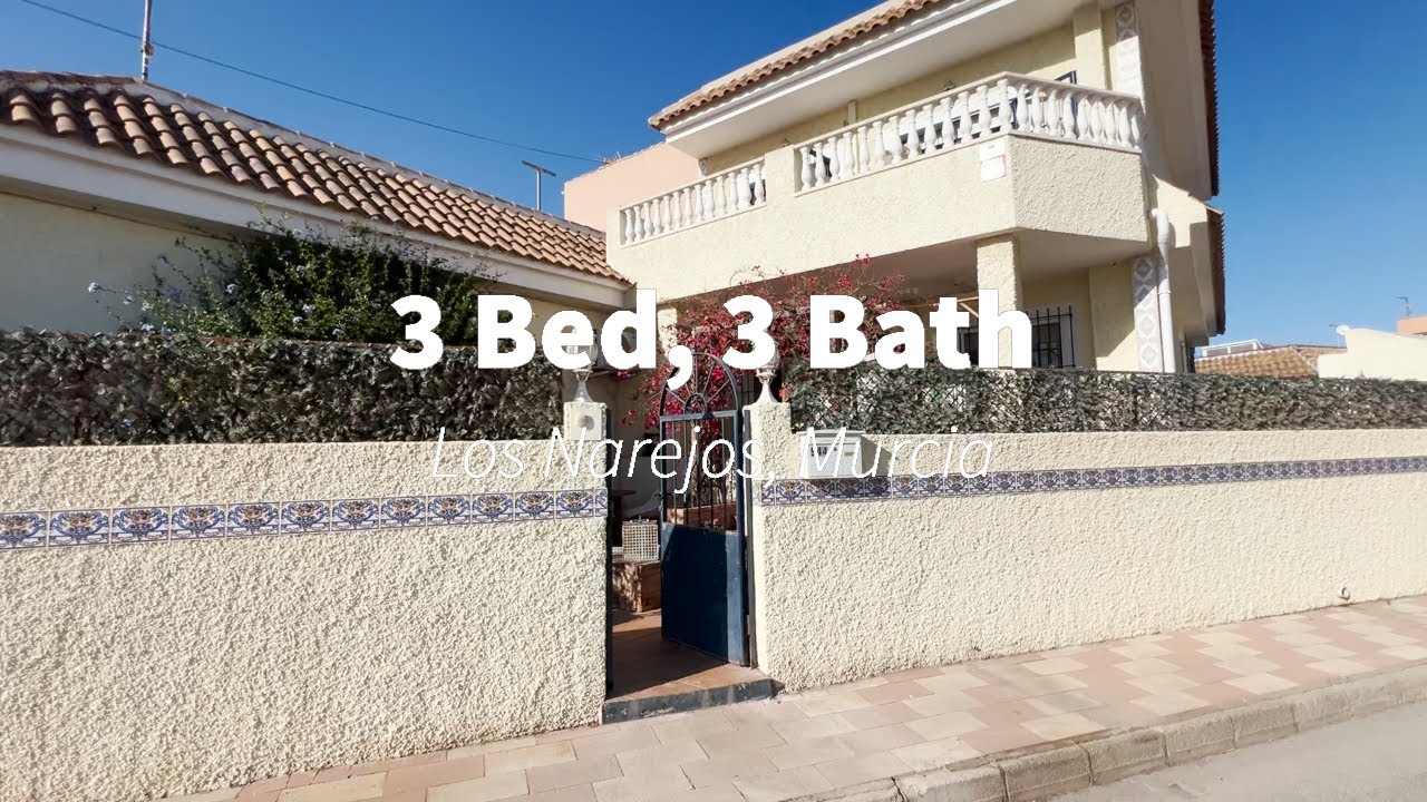 3 Bed, 3 Bath Semi-Detached Property. Los Narejos, Murcia, Spain
