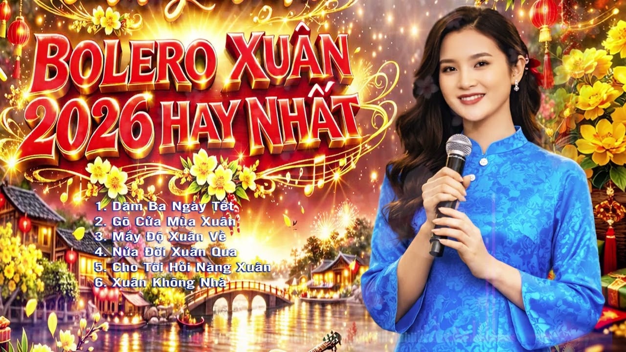Dăm Ba Ngày Tết - Bolero Xuân 2026 Hay Nhất Nghe Là May Mắn Cả Năm || Anh Nhà Quê Thích Hát
