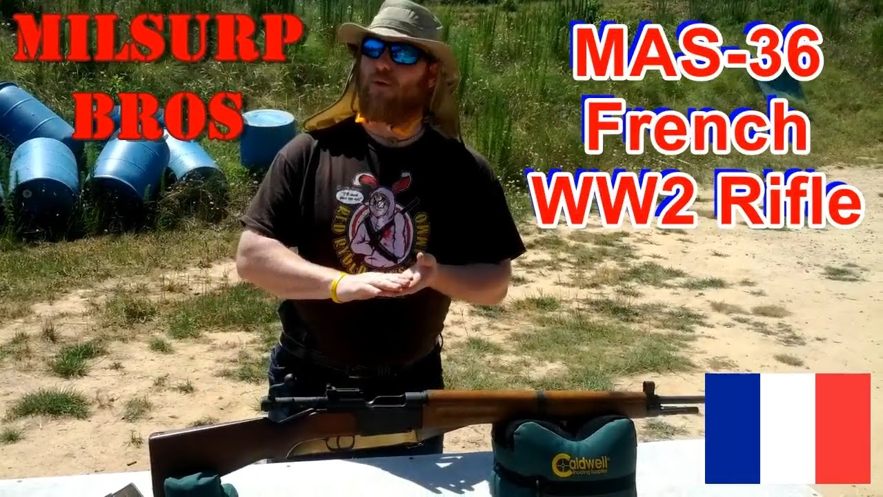 French MAS-36 Rifle WWII 7.5x54mm