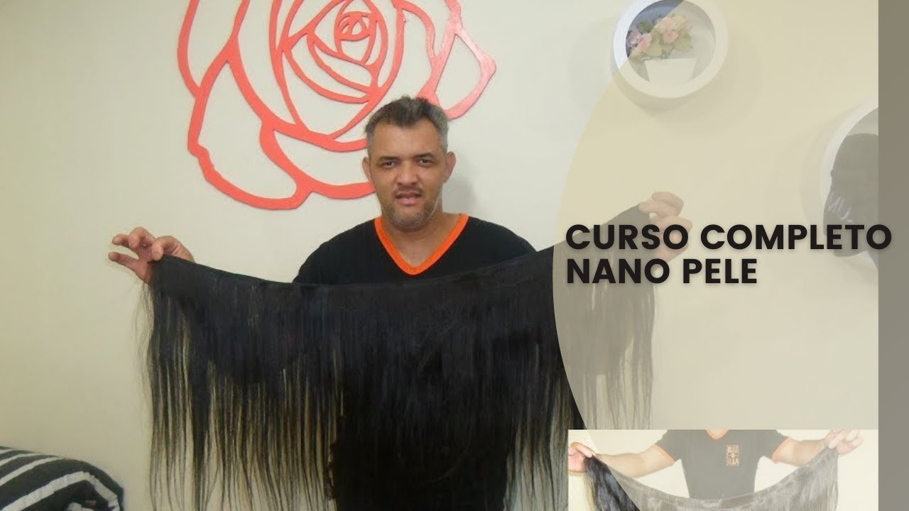 Como fabricar mega hair na nano pele curso completo com hairstylist Fabio Fernandes