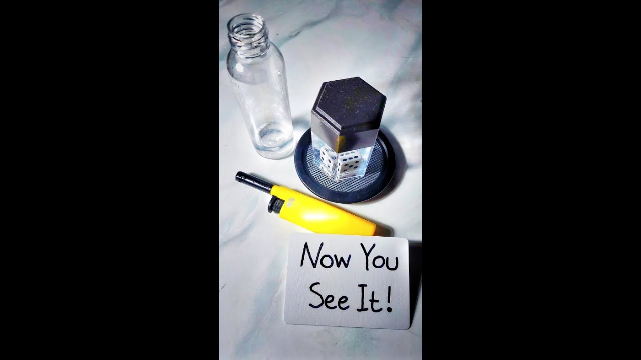 Now You See It! Now You Don`t! Magiro`s Hydro Die Effect using Tenyo Crash Dice & Miracle Coin Thru