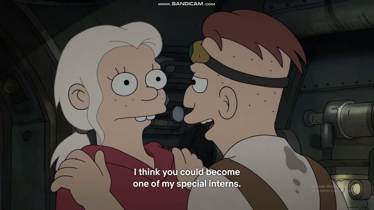 Disenchantment S02E09  skybert fight