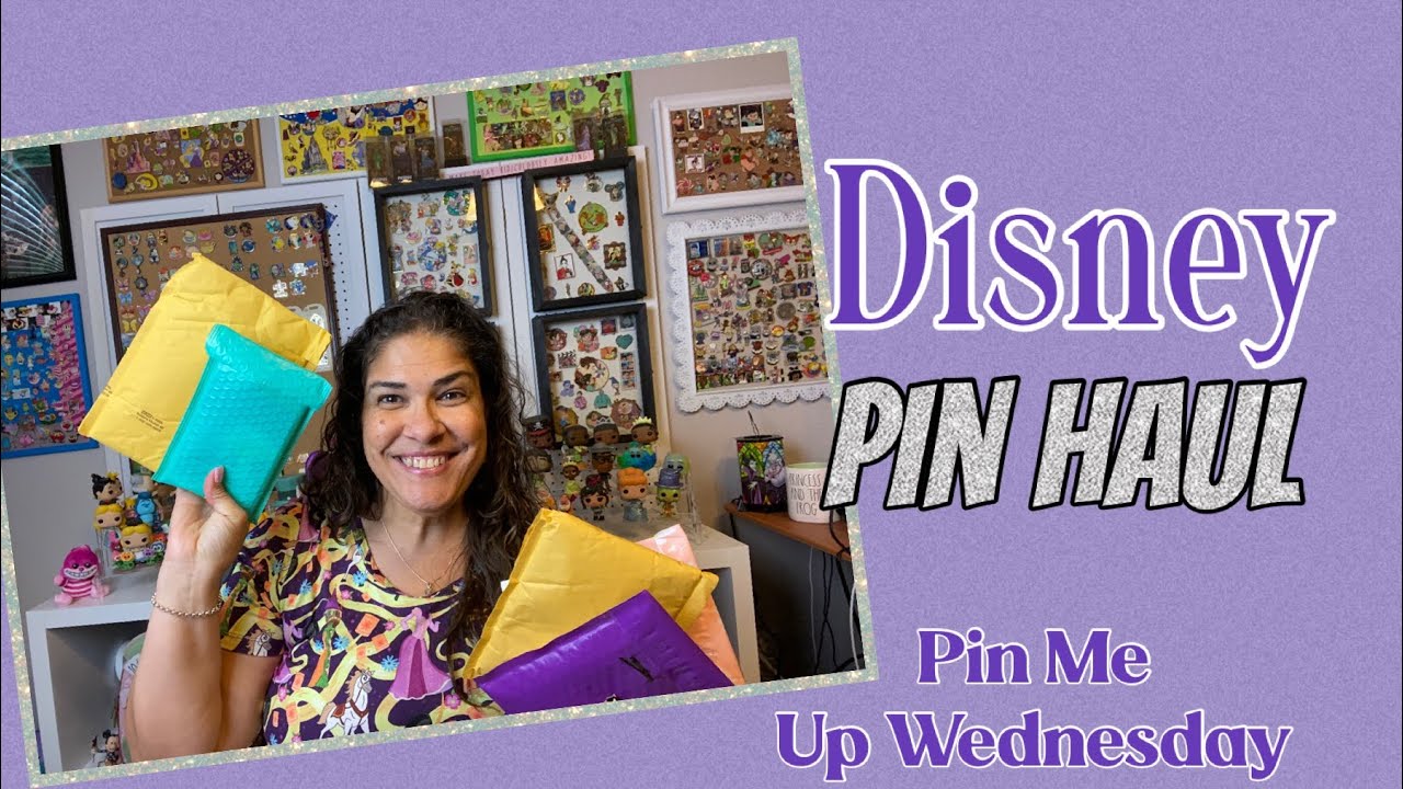 Disney Pin Haul | #pinmeupwednesday