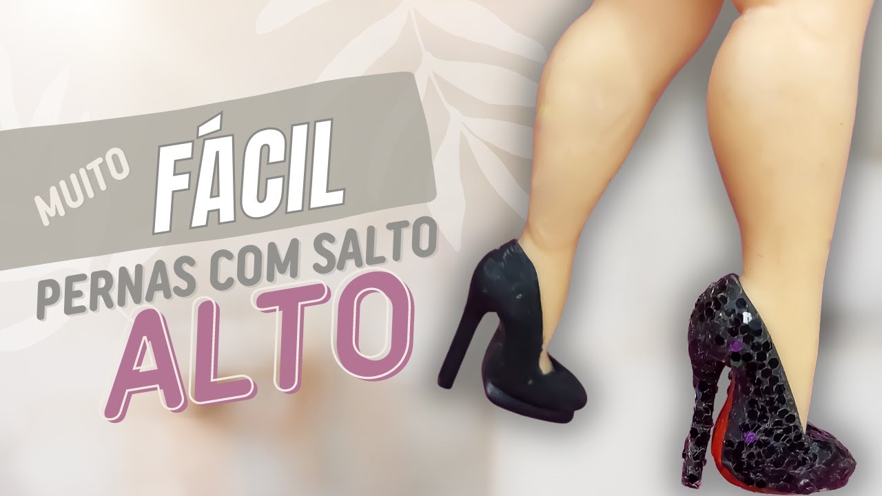 Não vai acreditar como fiz isso | Pernas com salto alto | Biscuit