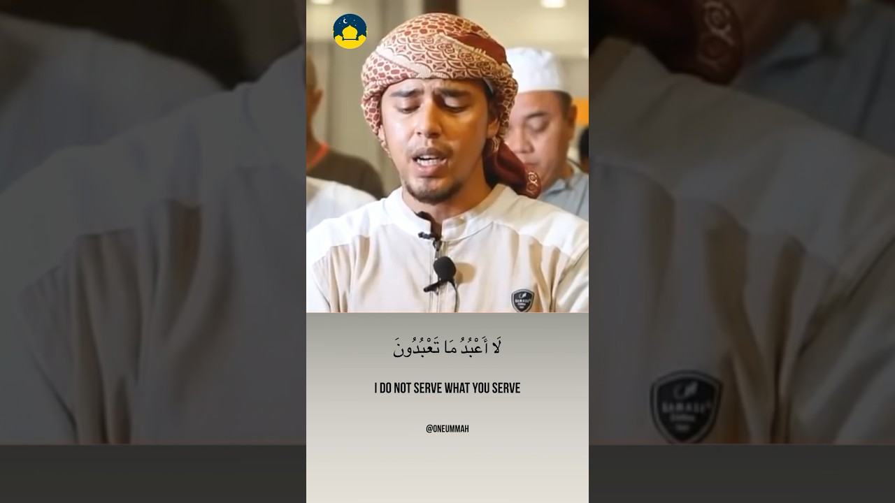 Beautiful Quran Recitation 🎧 of Surah Al-Kafirun by Salim Bahanan