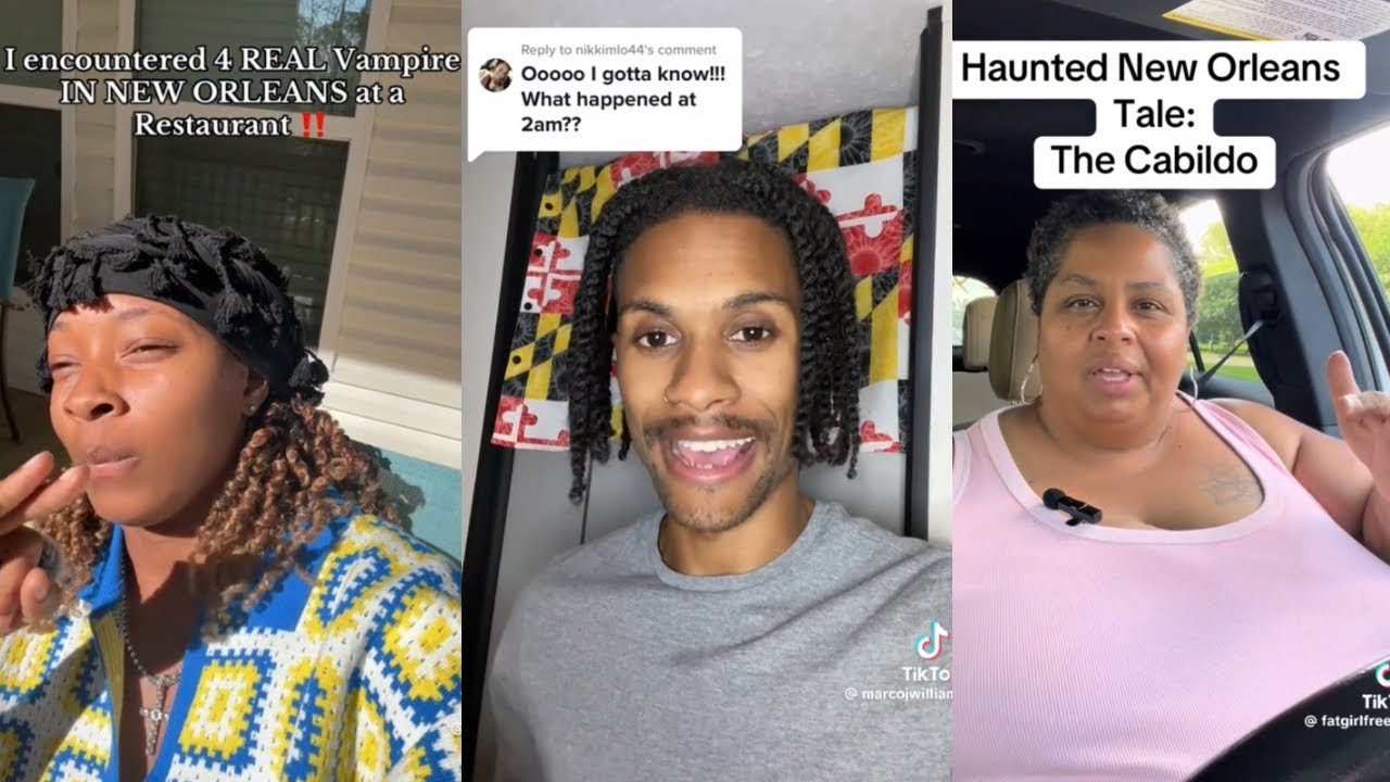 He Saw Shadows Walking Around At Night In New Orleans With Video Evidence 🫣🧟