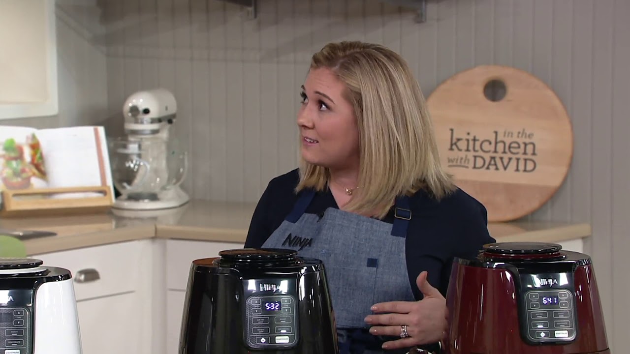 Ninja 4-qt Air Fryer with Removable Multi-Layer Rack on QVC
