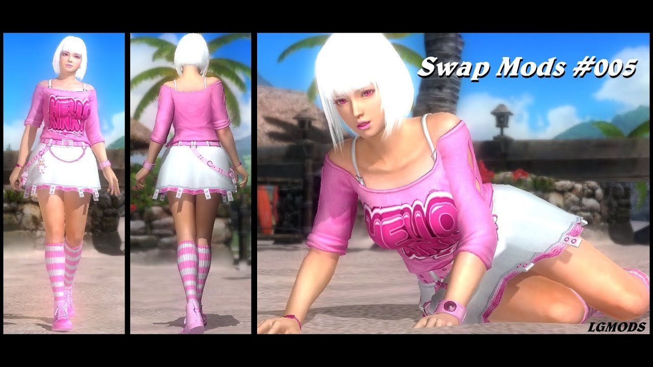 DOA5LR - Kasumi Swap Mod + Christie Hair