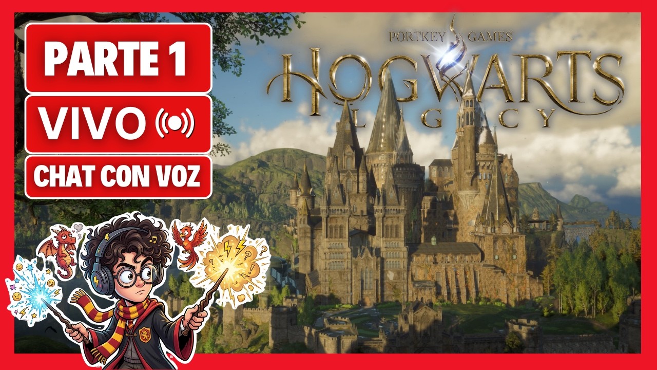 🔴VOY A ESTUDIAR? 🦉 | Hogwarts Legacy #1
