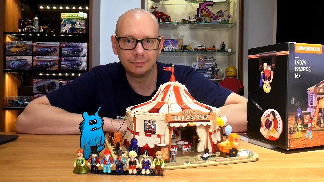 Der Zirkus muss vermutlich Strom sparen. LUMIBRICKS L9079 Traveling Circus.