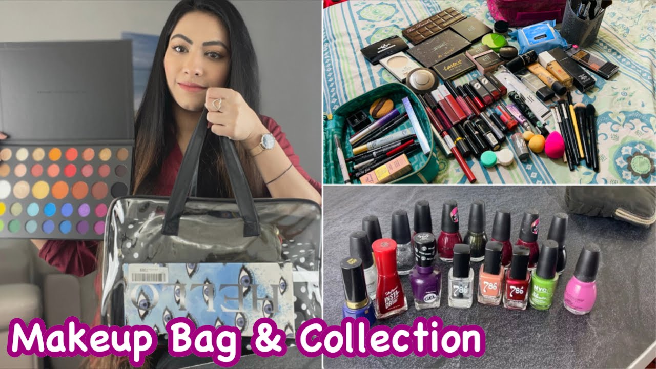 My Makeup Bag Collection and Organization 2021 | Sephora and Drugstore Makeup