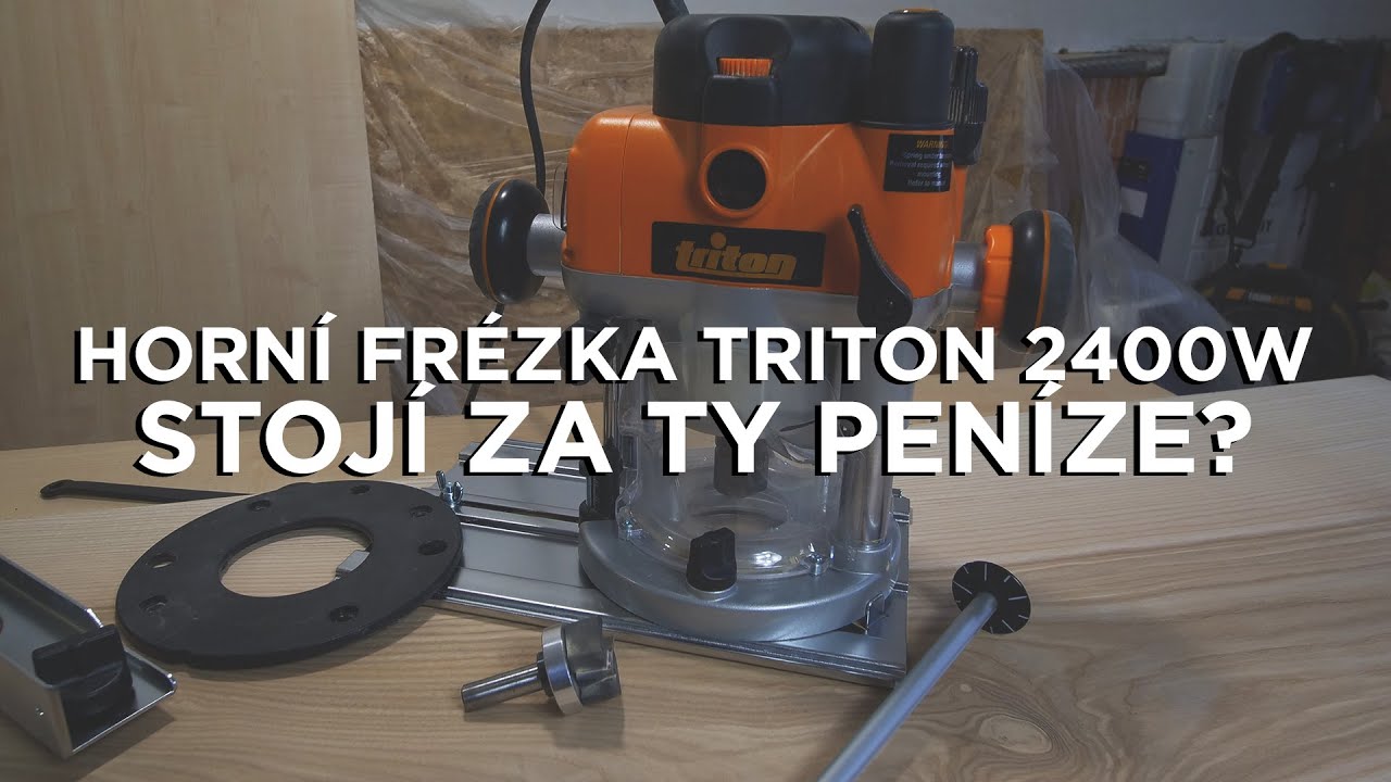 Horní frézka Triton 2400W
