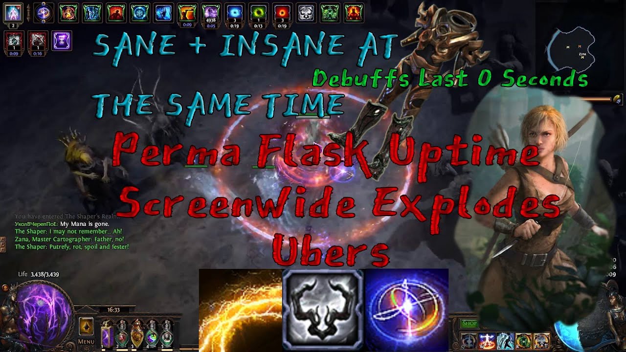 Bipolar Pathfinder Kill Ubers and Explode map Beacon of Madness Path of Exile 3.27 Keepers of Flame