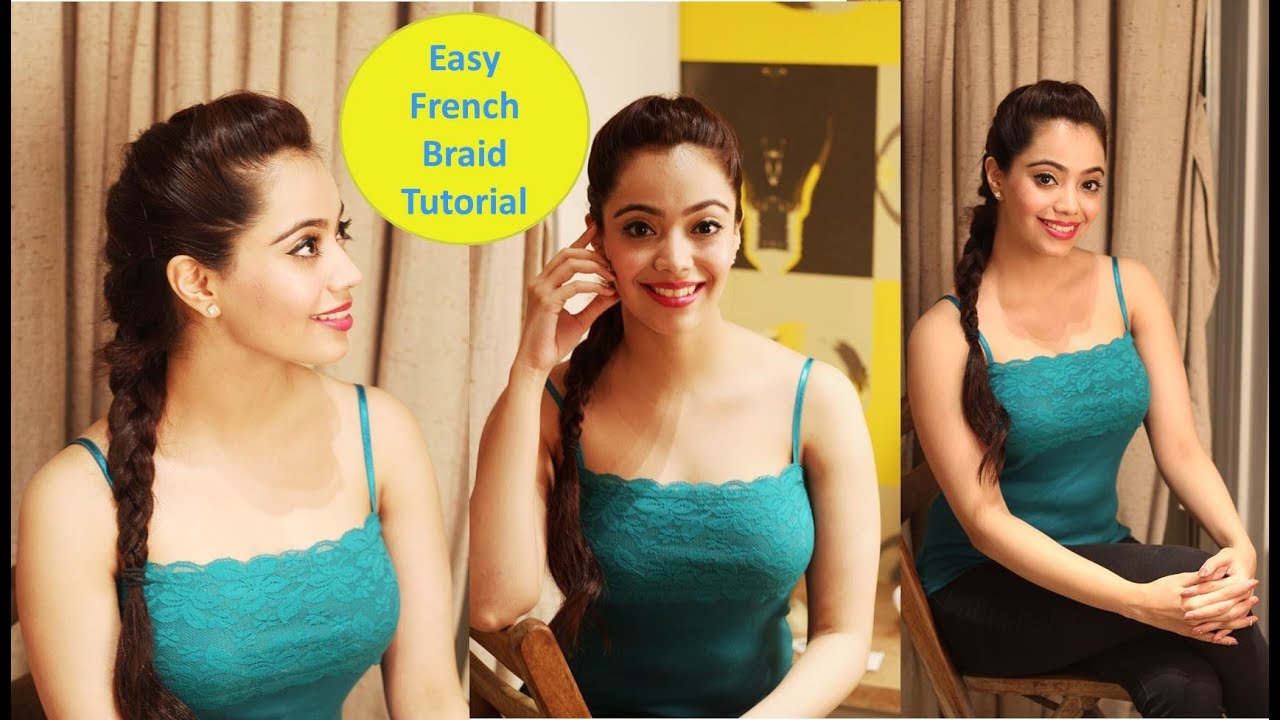 Easy French Braid Tutorial (English)