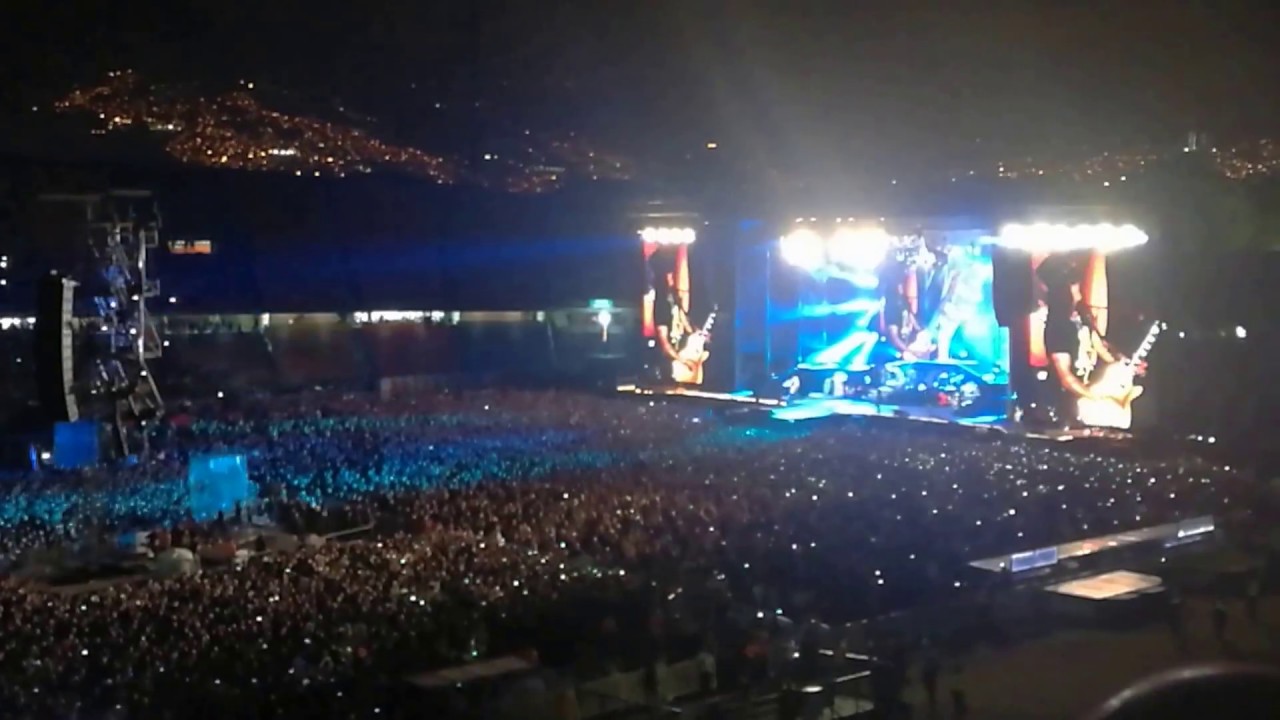 SWEET CHILD OF MINE, concierto guns and roses 💚 Medellín Colombia 🇨🇴