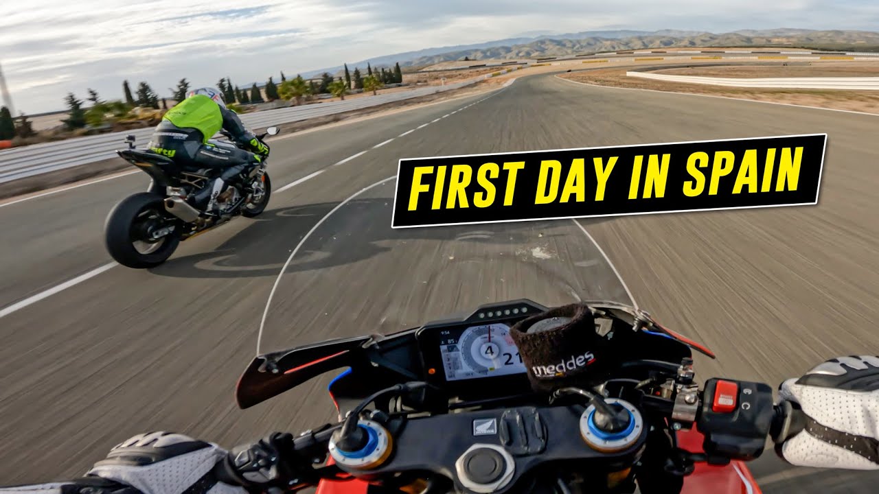 New Honda Fireblade in Spain!