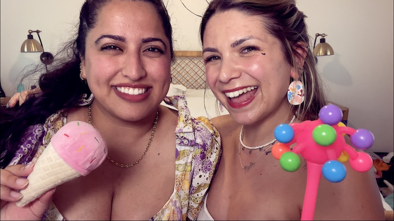 ASMR with my Roommate - Nav does ASMR for the 1st time