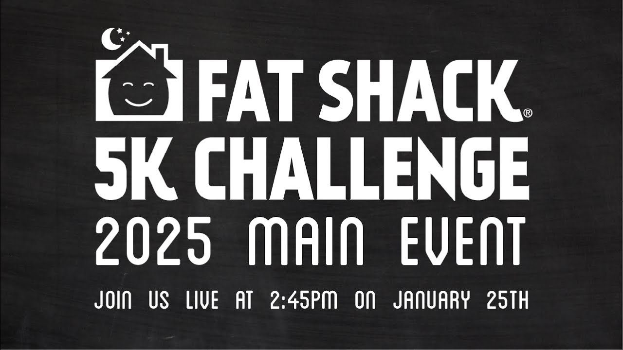 FAT SHACK 5K MAIN EVENT - 5 Contestants Race to Eat 5,000 Calories and Win $5,000 IN CASH!