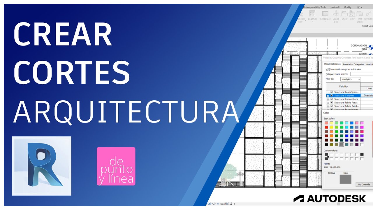 Modelamiento Arquitect&oacute;nico: Trabajar Cortes, modificaciones graficas y cotas de altura