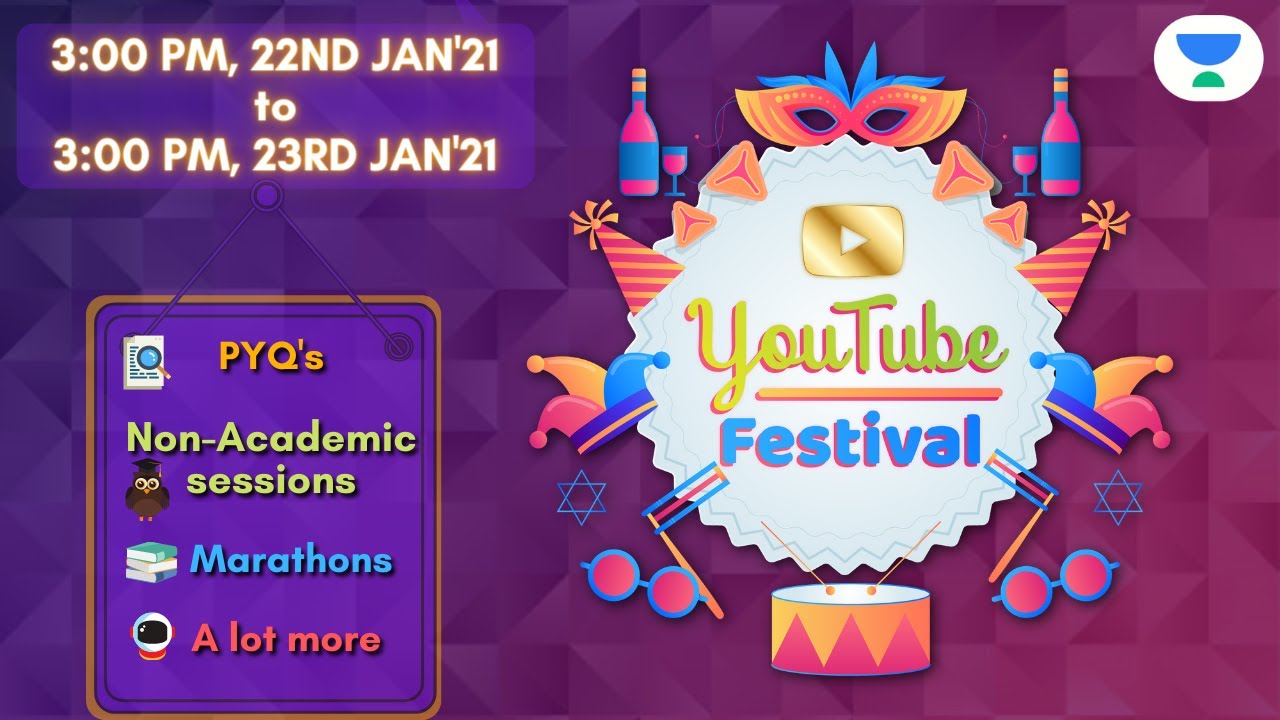 Unacademy YT Festival | NTA UGC NET 2021 | Non Stop Sessions | PYQs | Marathon Sessions