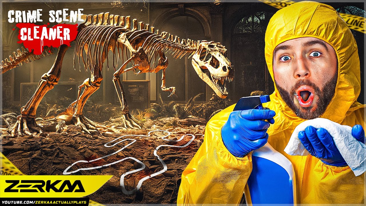 CLEANING A MUSEUM (Crime Scene Cleaner #9)