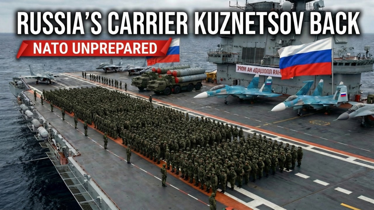 Russia’s Admiral Kuznetsov Returns — NATO Was Not Expecting This Carrier Revival