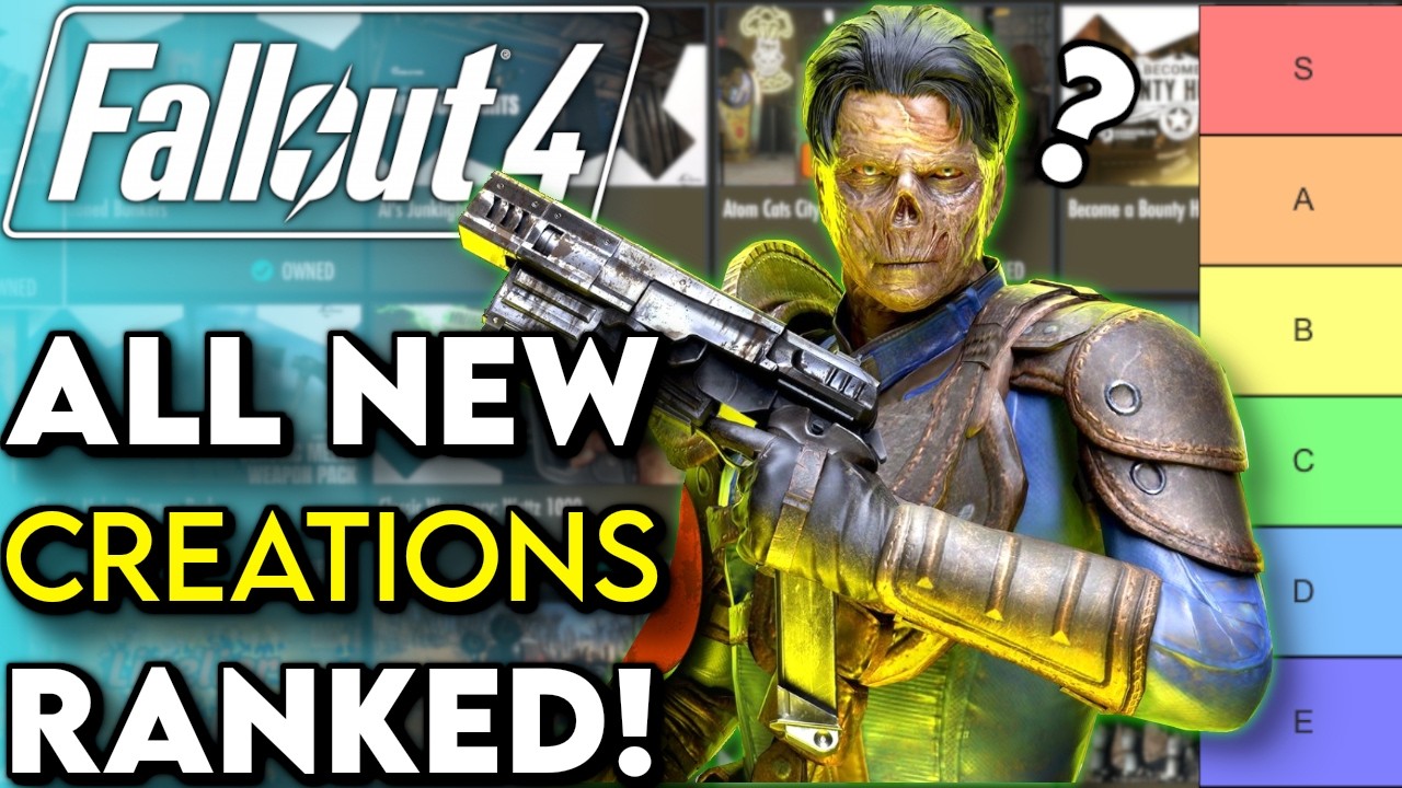 Какие творения стоит купить в честь годовщины Fallout 4? | РЕЙТИНГ НОВЫХ творений в Fallout 4!