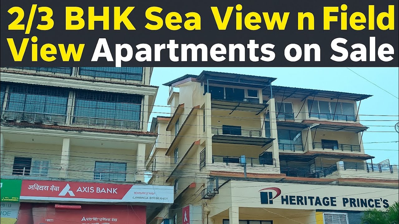 2/3BHK SEA VIEW FLATS FOR SALE IN NORTH GOA | FLATS FOR SALE IN PANJIM,GOA |