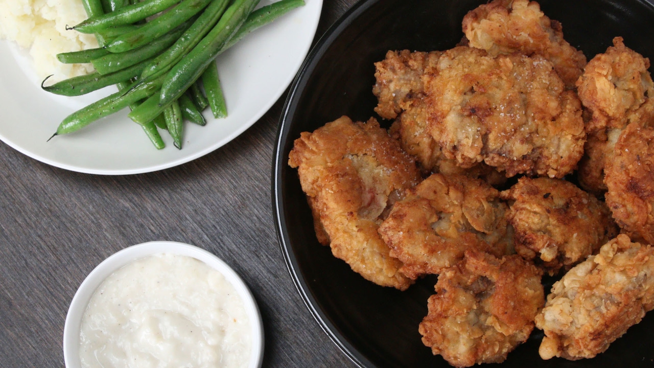 Chicken Fried Steak Bites