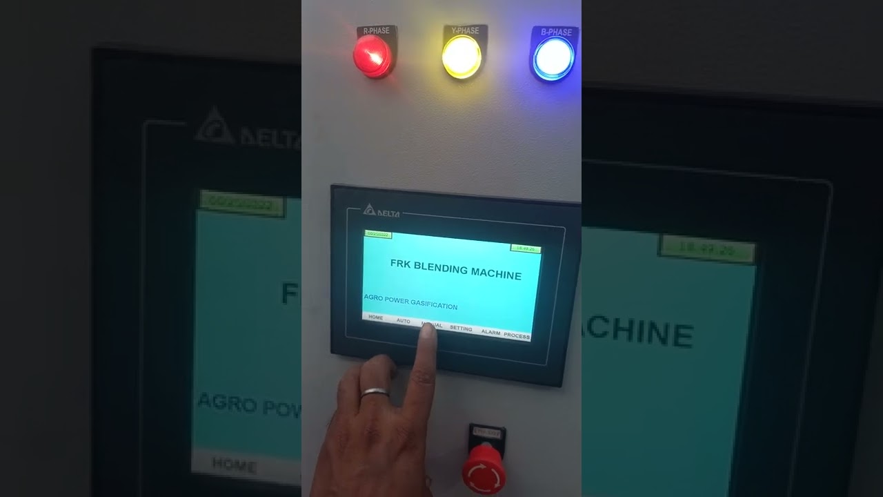 Agro power Fortified rice mixing blending machine with touch screen panel for more details9415290799