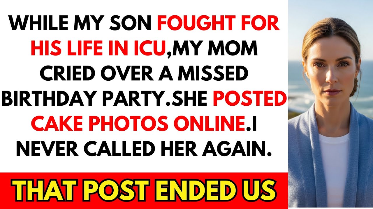 While My Son Fought For His Life, My Mom Cried—Over A Missed Birthday Party.