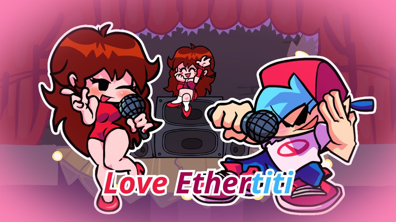 FNF Love Ethertiti but BF & GF are having a great date ever [Adel's 10K subs special]