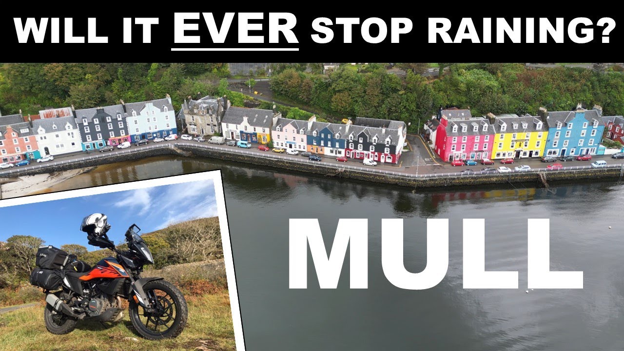 The Isle of Mull by motorcycle. A taste of the Island for visiting bikers.