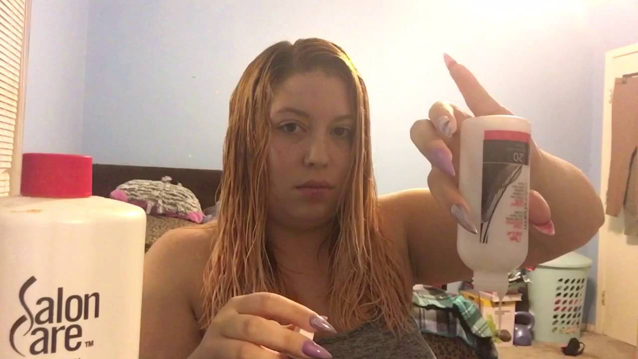 Toning hair with T18 & T11 WELLA at home