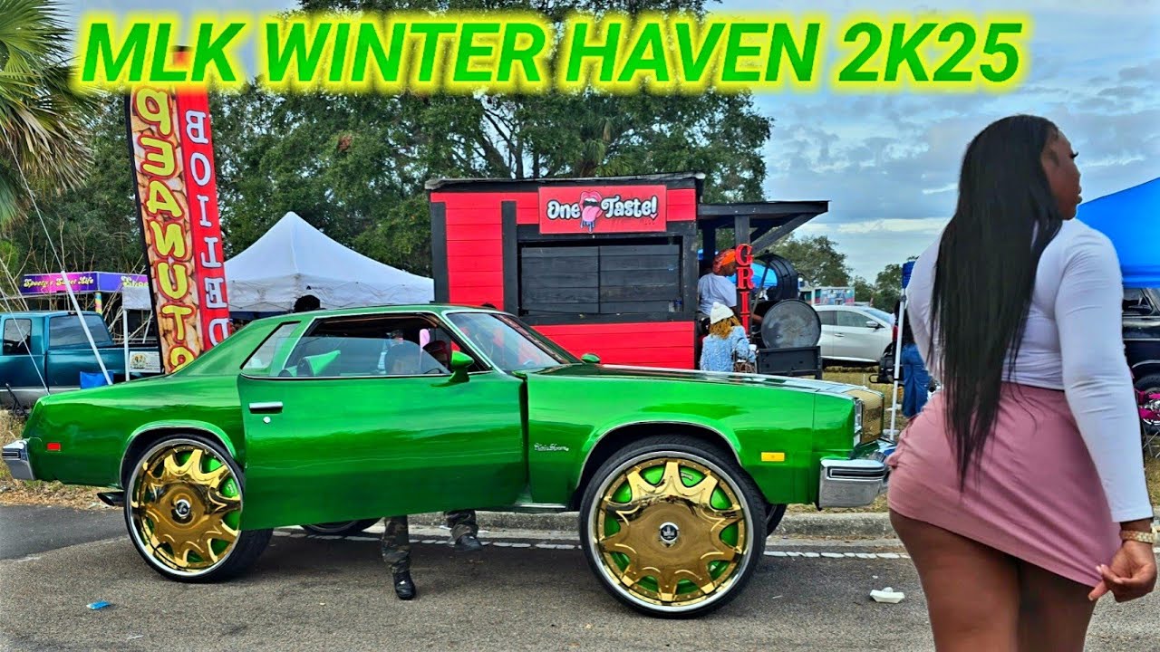 WINTER HAVEN MLK BLOCK PARTY 2K25 POLK COUNTY, FL BIG RIMS / AMAZING WHIPS / HANGOUT / VIBING