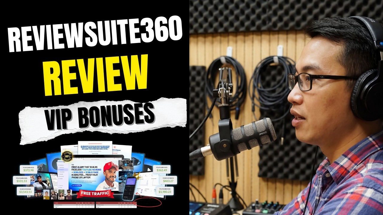 🎁ReviewSuite360 Review – AI Launch Jacking System For YouTube (Full Demo + Bonuses) 🔥
