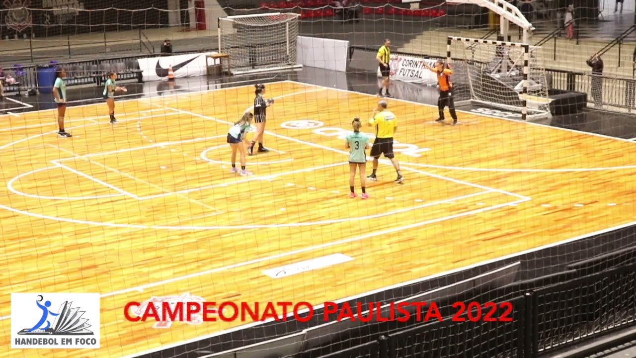 CORINTHIANS X SÃO CAETANO DO SUL JOGO DE HANDEBOL CADETE FEMININO CAMPEONATO PAULISTA HANDEBOL 2023