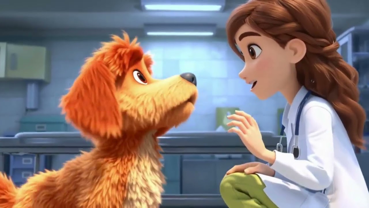 Mały Szczeniak Dudu 🐾 Pierwsza Wizyta u Doktora | Bajka Edukacyjna