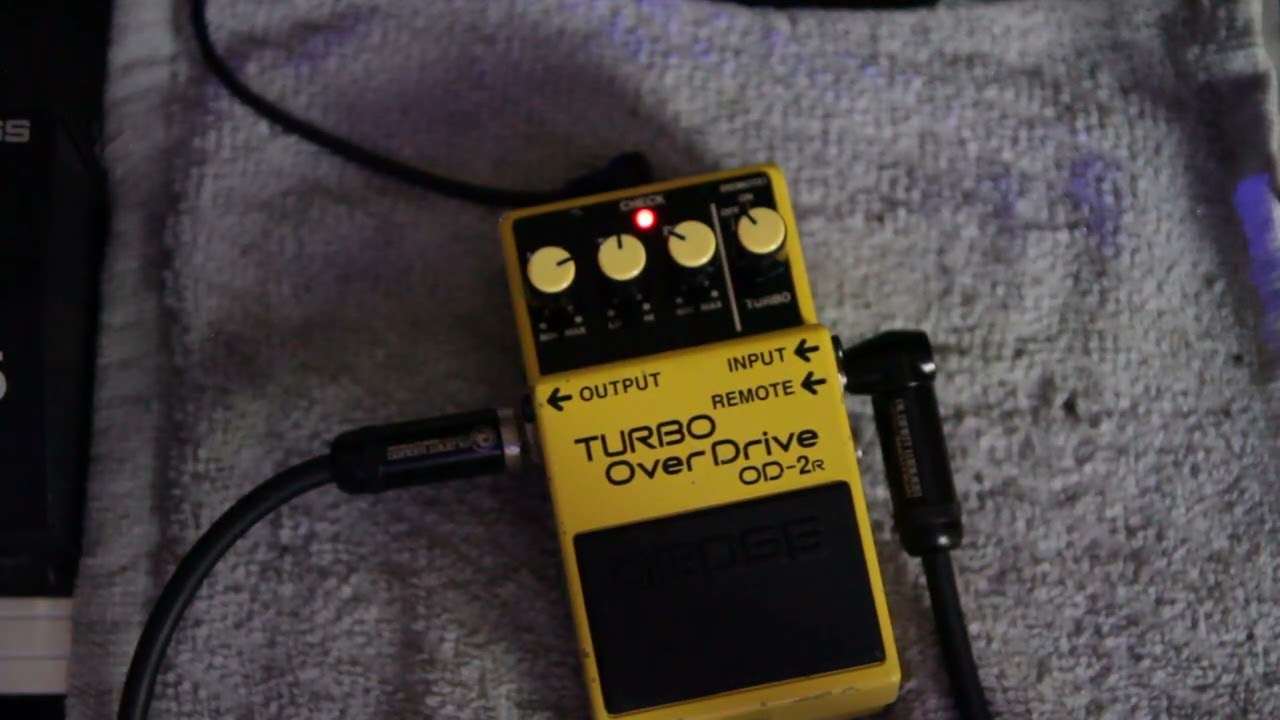 Boss od-2r Turbo overdrive  1995 my new favorite!