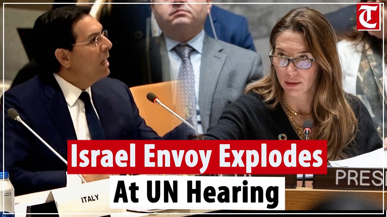 Diplomatic Meltdown at UN as Israel Envoy Confronts UN Official During Explosive Hearing