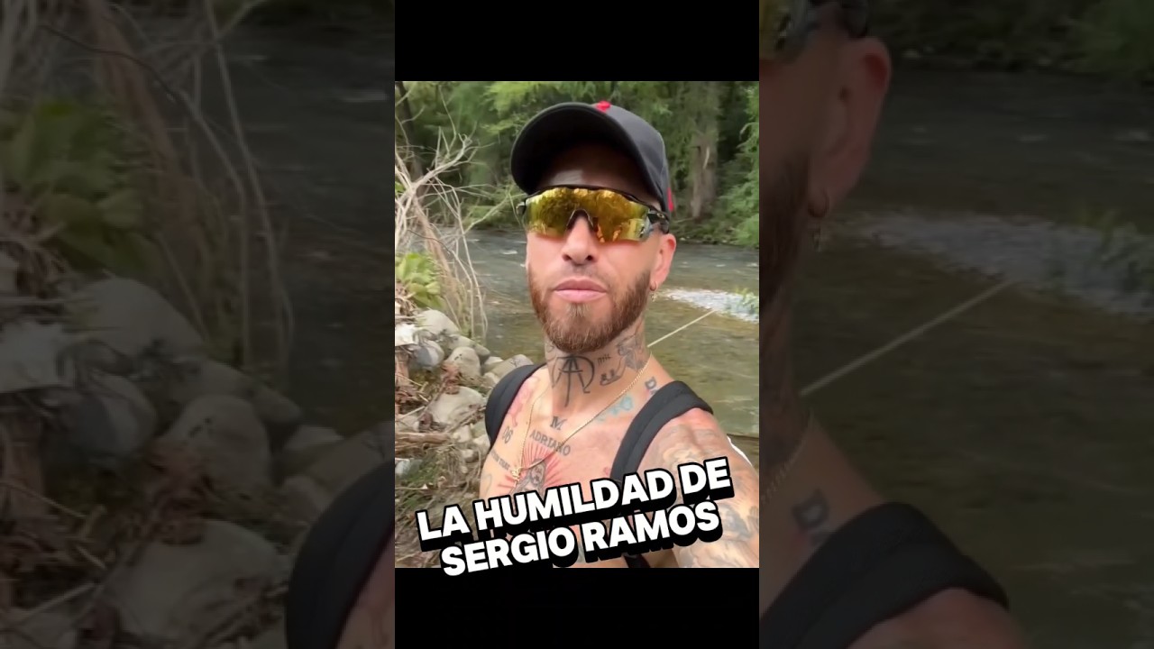 SERGIO RAMOS en el R&Iacute;O RAMOS #monterrey #ligamx #futbolmexicano #fyp #viralshort